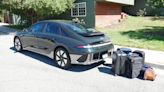 Hyundai Ioniq 6 Luggage Test: How much will fit in that sloping trunk?