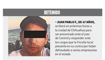 Cae argentino por fraude a chihuahuenses