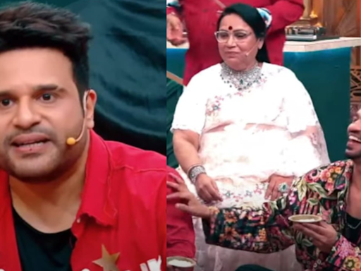 Laughter Chefs: Vicky Jain's mother brings kheer to celebrate her son's birthday; Krushna Abhishek jokes 'kheer mein diamond nikalne chahiye' | - Times of India