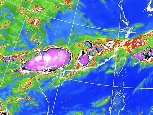 500公里「紫色致災暴雨彈」就在台灣旁！未來一週天氣曝光