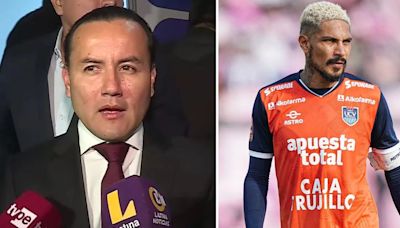 “El club no se llama Paolo Guerrero”: presidente de César Vallejo minimizó disputa contractual con el delantero