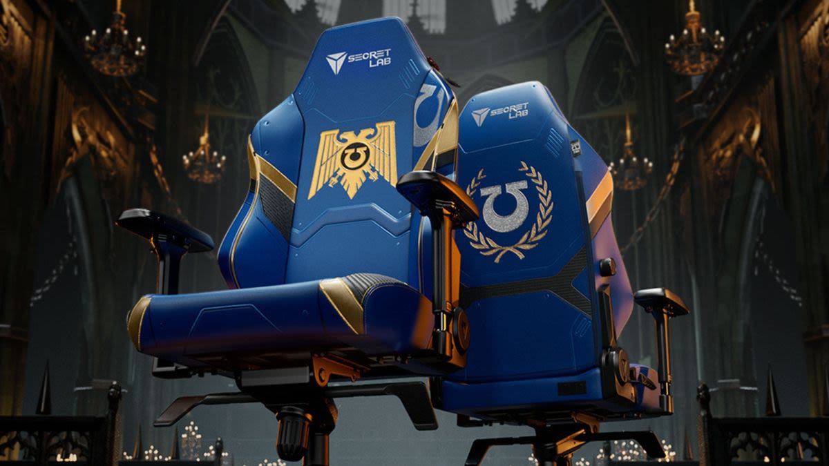 Secretlab reveals the Titan Evo Warhammer 40,000 Ultramarines Edition gaming chair in first collaboration with Games Workshop