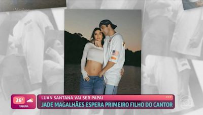 Ana Maria Braga parabeniza Luan Santana e Jade Magalhães pela gravidez: 'Sejam muito felizes'