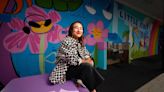 San Diego muralist brings joy to kids, and her own inner child, in recent work at Little Italy elementary school