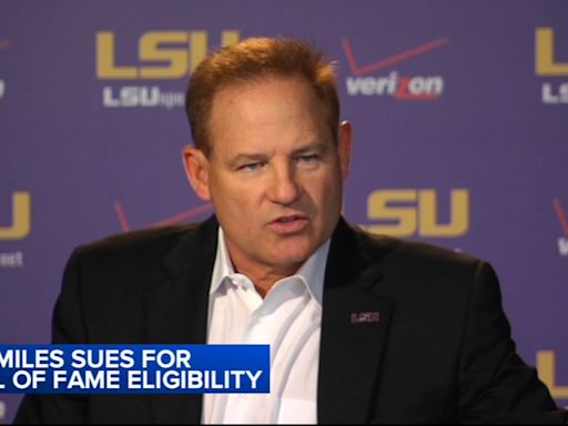 Les Miles sues LSU, NCAA and College Football Hall of Fame over 37 vacated victories