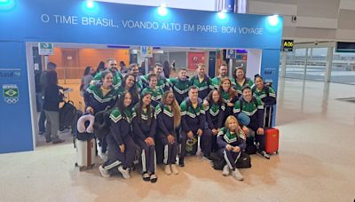 Seleção de ginástica abre embarque do Brasil rumo às Olimpíadas de Paris