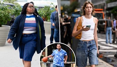 Adam Sandler style spawns explosion of long shorts and jorts at NYFW