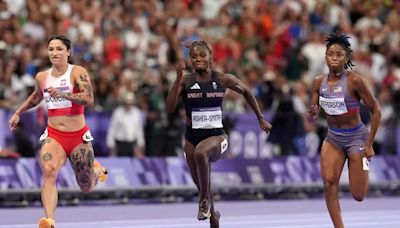 What time women's 100m Olympic final takes place tonight and confirmed line-up