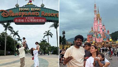 Inside Nayanthara and Vignesh Sivan’s Disneyland tour with kids; photos inside