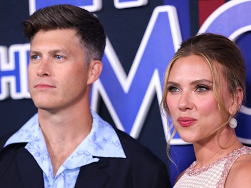 Scarlett Johansson dishes on husband Colin Jost's 'very strange' movie cameo