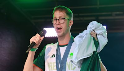 Ireland’s athletes greeted in Dublin by thousands of fans after historic Olympic Games in Paris