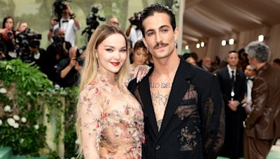 Dove Cameron & Damiano David Cozy Up on the 2024 Met Gala Red Carpet