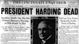 President Warren G. Harding dead | Enquirer historic front pages from August 3