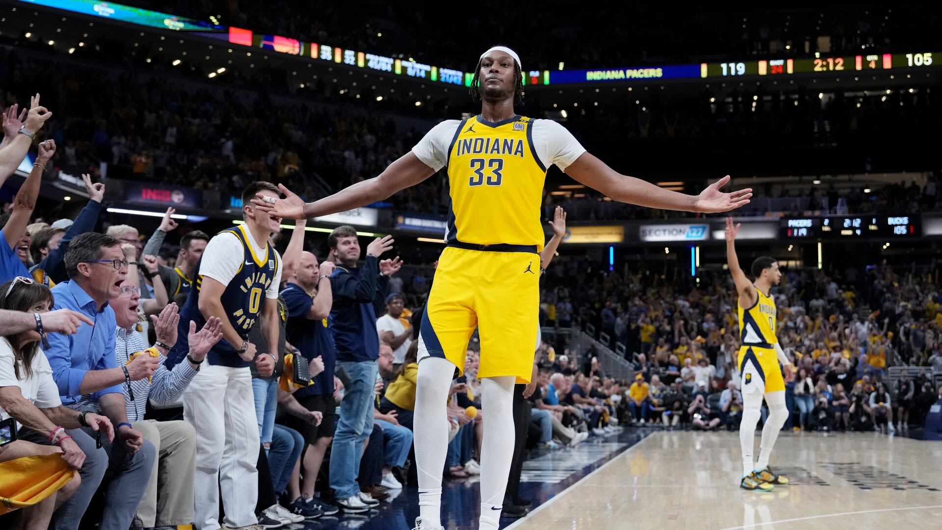 Pacers hit franchise playoff best 22 3-pointers to beat Bucks 126-113 and take 3-1 lead in series