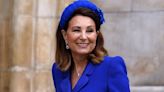 Carole Middleton's electric blue coronation outfit and matching headband dazzle as she takes a leaf out of Kate's book