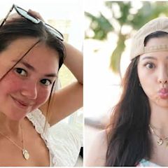 Angelica Panganiban reacts to Kim Chiu's cute beach photos: "yang lips na yan"