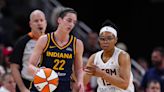 After early struggles, Caitlin Clark scores first WNBA points on layup in second quarter - WTOP News