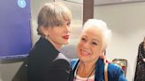 Matty Healy's Mom Denise Welch Jokes She 'Wasn't Aware' Taylor Swift Had a New Album Out: 'I Wish Her All the Best'