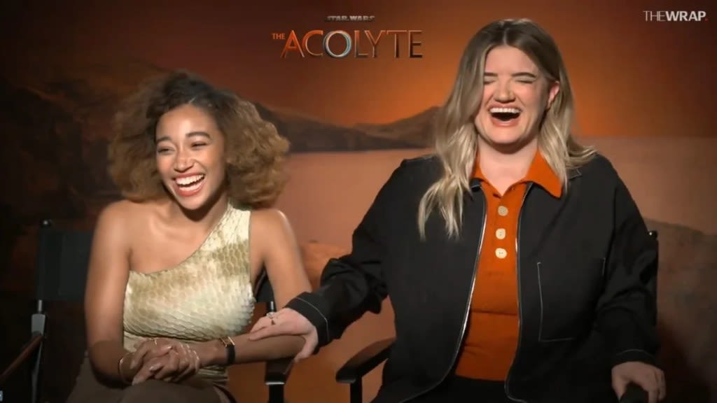 ‘The Acolyte’ Star Amandla Stenberg Cracks Up at ‘Gayest Star Wars’ Moniker: It’s ‘So Gay Already!’ | Video