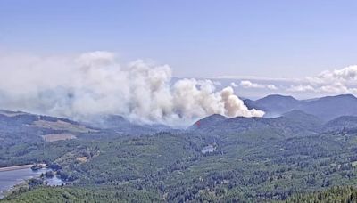 Sooke wildfire balloons to 30 hectares overnight