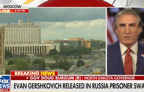 Gov. Burgum Tells Fox Russia Only Agreed to the Prisoner Swap Because They Think Trump Is Going to Win