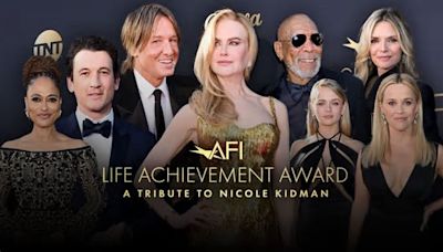 AFI Life Achievement Award Honors Nicole Kidman Red Carpet Photos: Keith Urban, Reese Witherspoon, Ava DuVernay & More