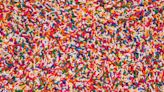 People online are fighting over a rainbow sprinkle cake. It's gotten out of hand.