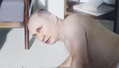 Putin pictured shaking in soiled nappy and having an affair in AI biopic