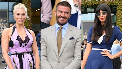 All of the A-list celebrities seen so far at Wimbledon, London's premier tennis tournament