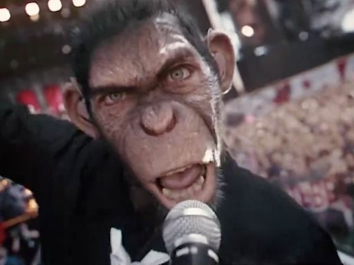 Robbie Williams appears as a CGI MONKEY in first look at Better Man