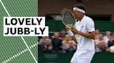 Wimbledon: Watch Paul Jubb win exciting rally in first round