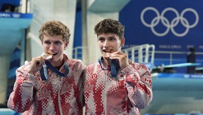 Canada's Zsombor-Murray, Wiens win bronze in synchronized 10-metre platform