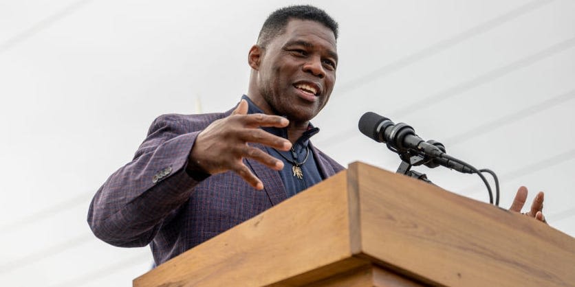 Ex-Georgia Senate candidate Herschel Walker still has $4 million left in the bank from his unsuccessful 2022 run. Republicans aren't happy about it.