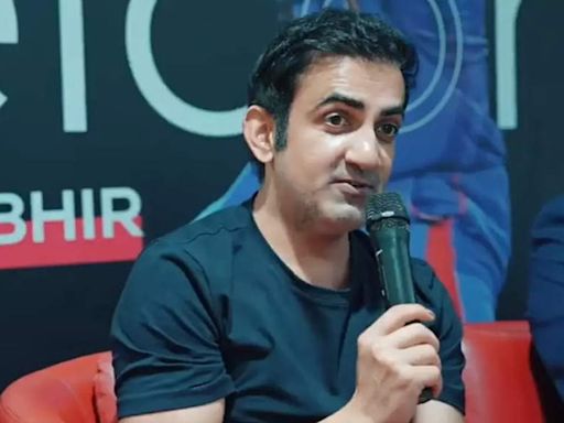 'I would love to coach the Indian team': Gautam Gambhir | Cricket News - Times of India