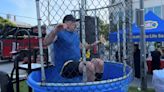 Local leaders take part in annual dunk tank fundraiser