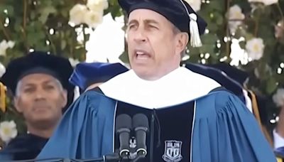 Jerry Seinfeld graduation speech sparks pro-Palestine walkout on college campus