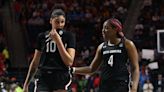 Aliyah Boston, Kamilla Cardoso Sent Awesome Selfie to Dawn Staley After Fever Win