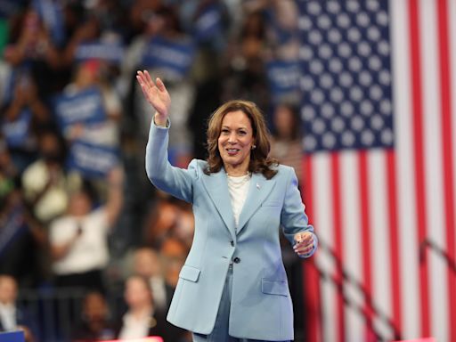 Vice President Kamala Harris tells Trump to 'say it to my face!' at Atlanta rally