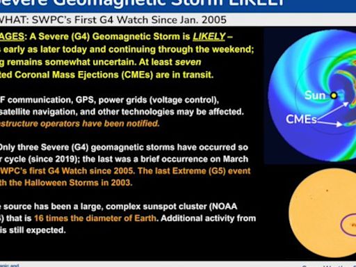 El aviso de la NOAA sobre una tormenta solar geomagnética: ¿Cuándo llega a la Tierra?