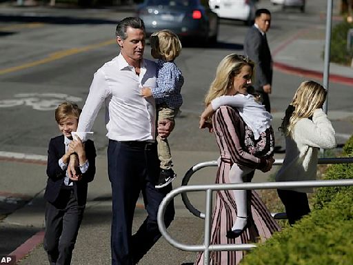 Gavin Newsom moves his kids to one of the wealthiest areas in the U.S.