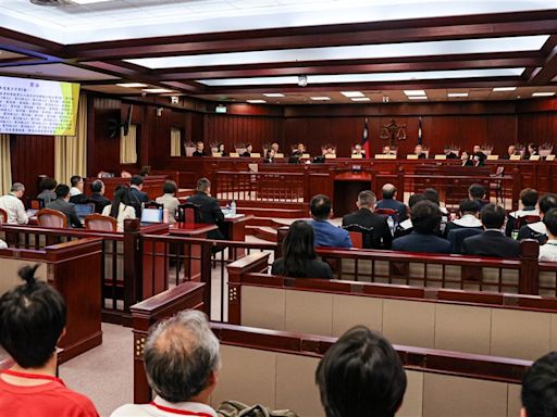 國會職權修法釋憲案6日言詞辯論 預估逾30人出庭