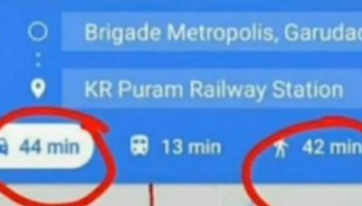 Google Maps Shows Walking 6 Km In Bengaluru Better Than Driving. Here's How - News18