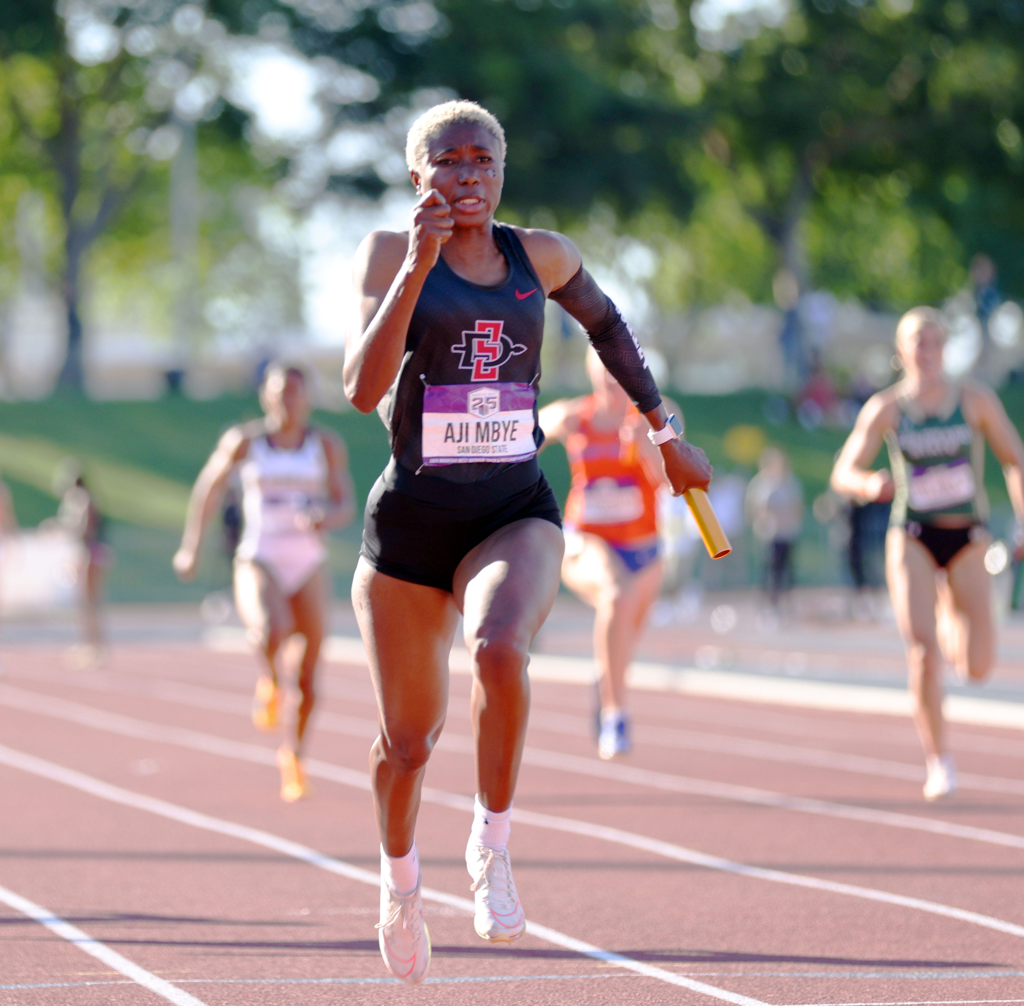 Former Broadfording track star Aji Mbye to compete at NCAA championships