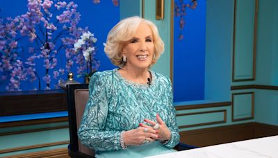 En La noche de Mirtha Legrand. El furcio de la Chiqui que reveló que el programa es grabado