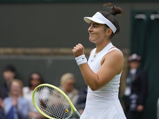 Andreescu through to third round at Wimbledon with win over Novoska