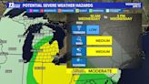 Storm Threat Increase | Strong winds, hail and an isolated tornado possible