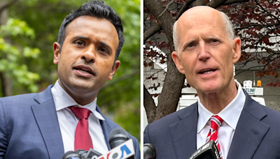 Ramaswamy endorses Rick Scott in Senate GOP leadership race