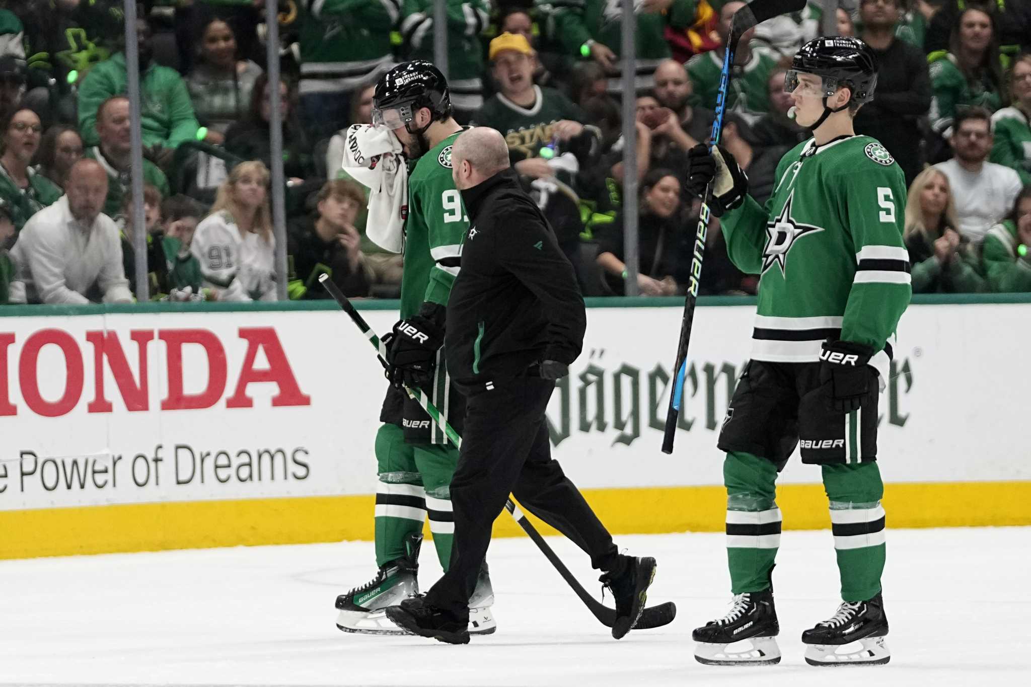 Vegas retaliation on Stars forward Seguin costly as defending champion Knights now trail series