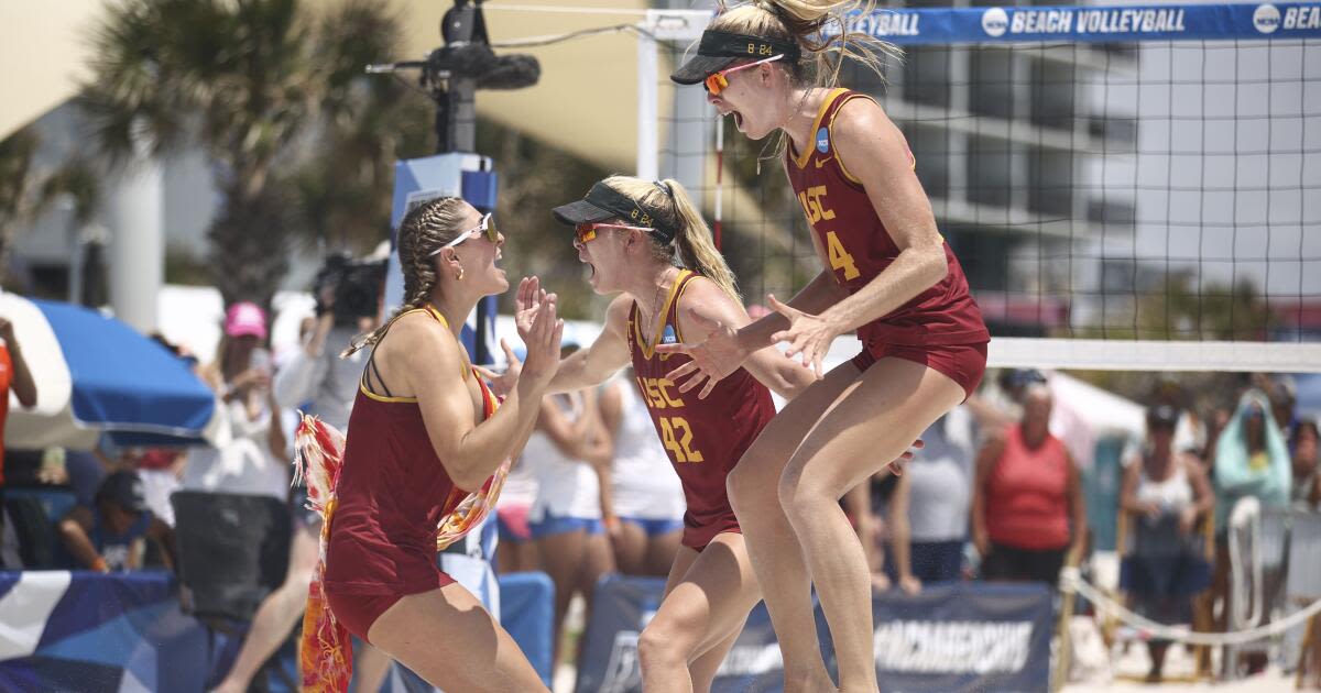 USC defeats UCLA for fourth straight women's beach volleyball title