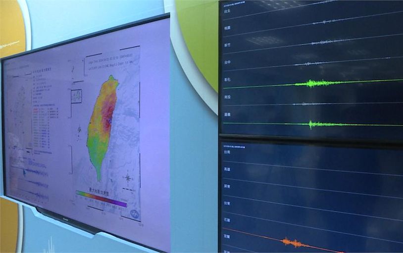 深夜兩次6.0以上大地震 氣象署:震央往內陸 還會再震